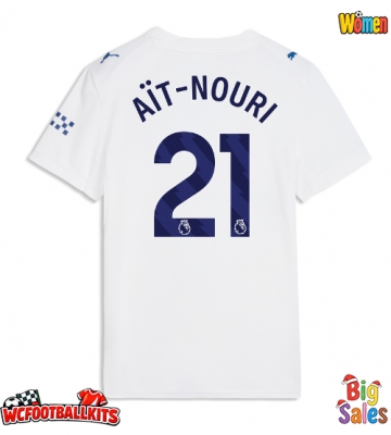 Manchester City Rayan Ait-Nouri #21 Replica Third Stadium Shirt for Women 2026-27 Short Sleeve